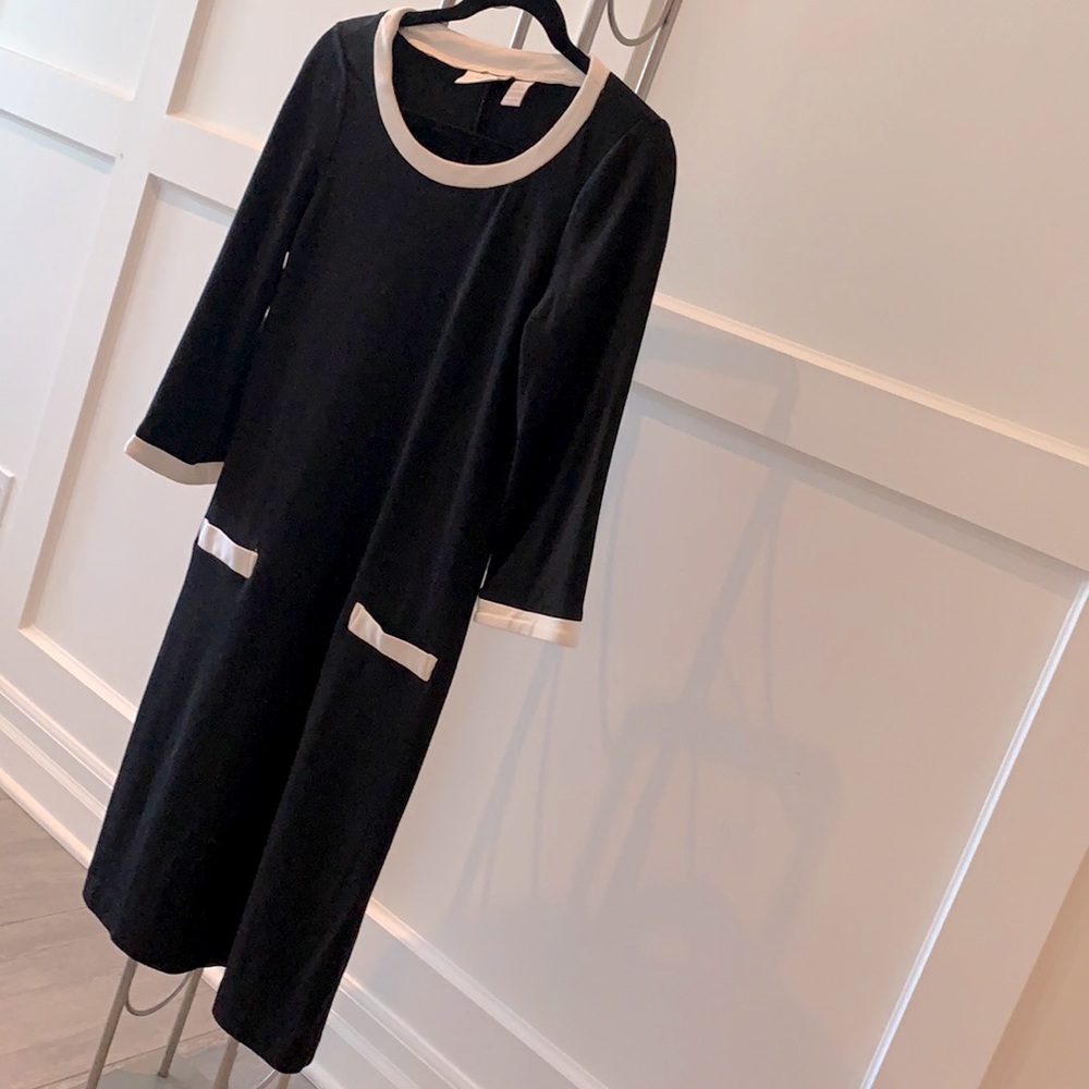 Chico’s Dress Black and White size 4 (Chico’s 0)